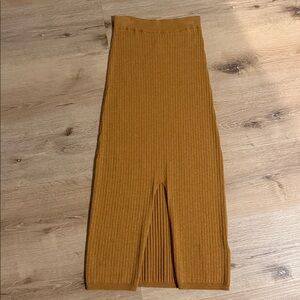 Free People Skyline Midi Skirt XS